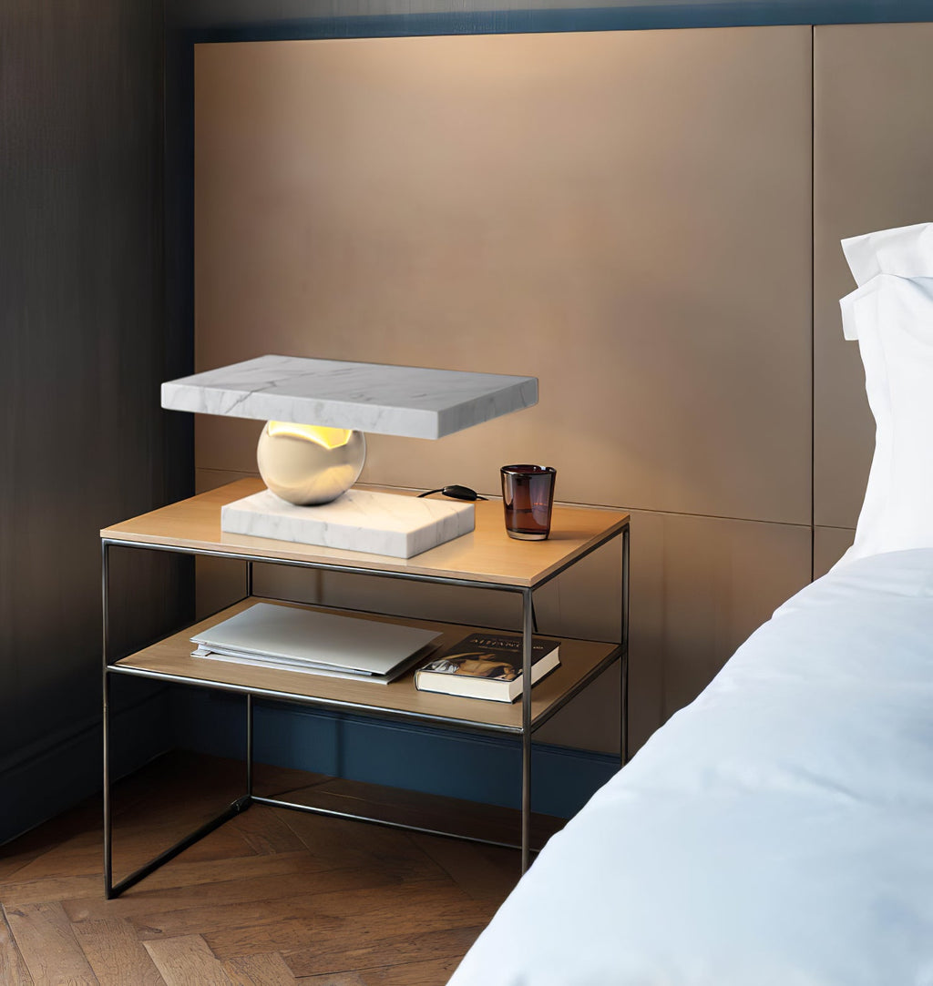 Levoro Stone Table Lamp