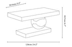 Levoro Stone Table Lamp