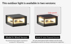 Light Cube Outdoor Post Light