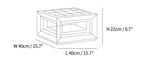 Light Cube Outdoor Post Light