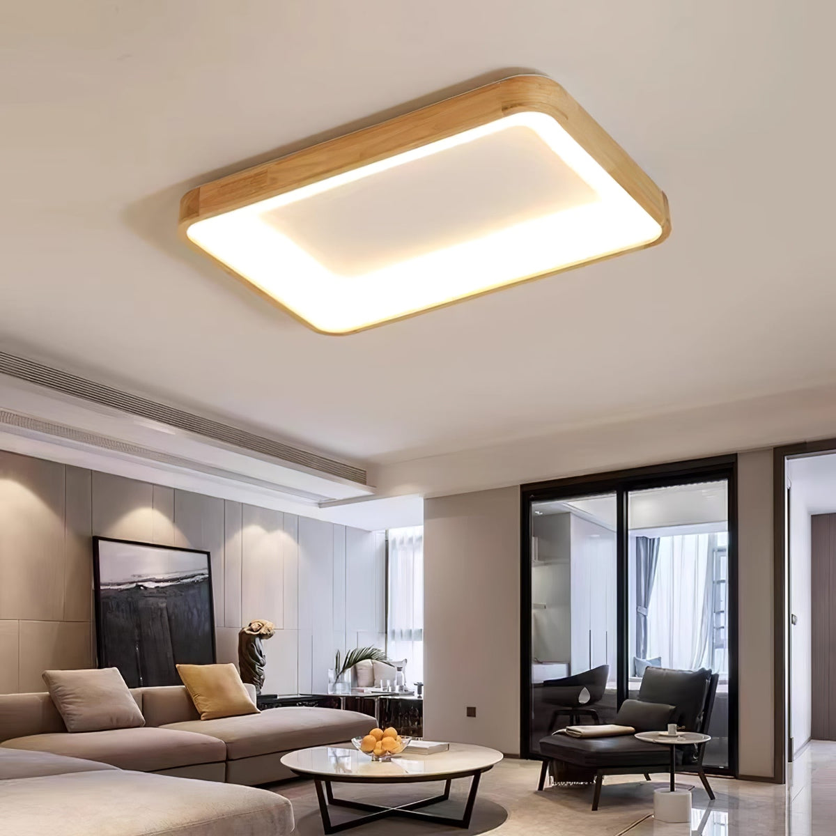 Ligna Square Ceiling Light