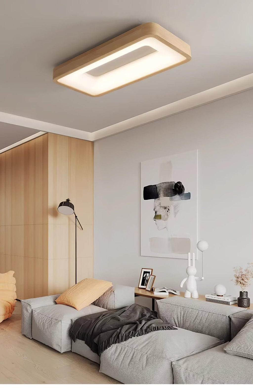 Ligna Square Ceiling Light