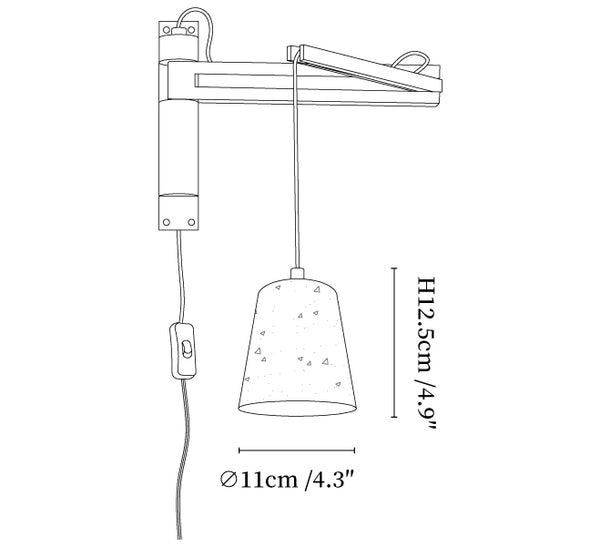 Ligno Arc Wall Lamp