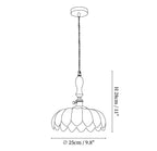 Lila Petal Pendant Lamp