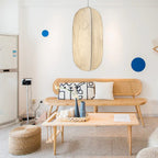 Lilian Silk Sphere Pendant Lamp