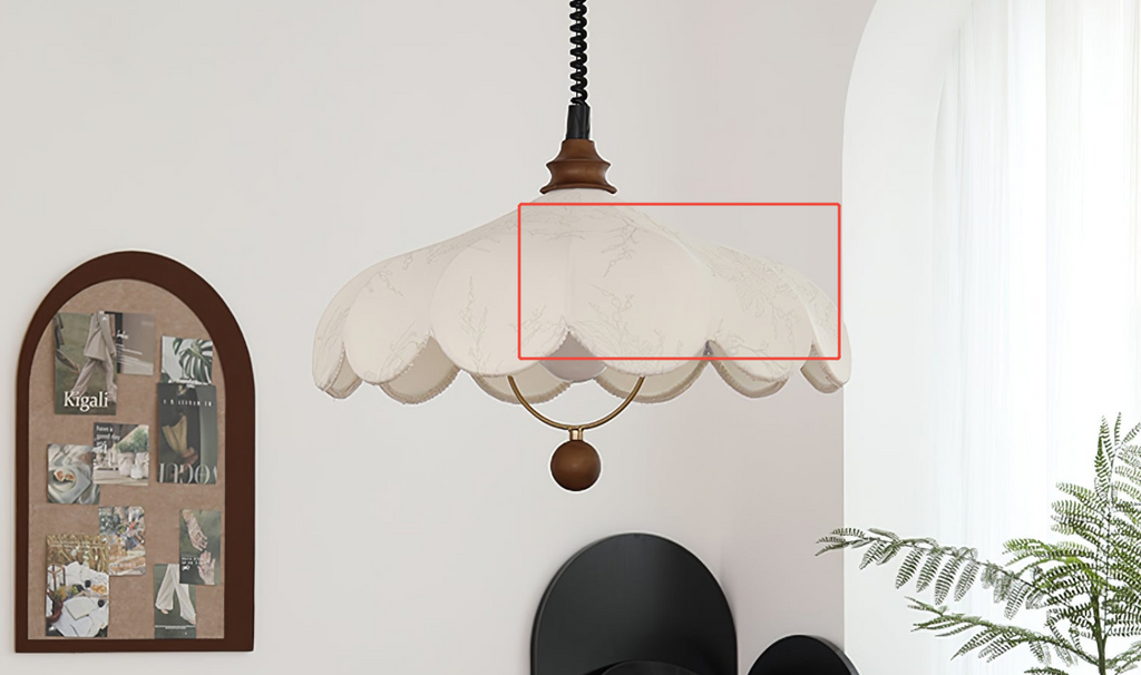 Lily Fabric Pendant Lamp