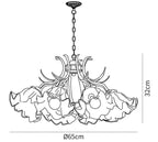 Lily of the Valley Flower Chandelier