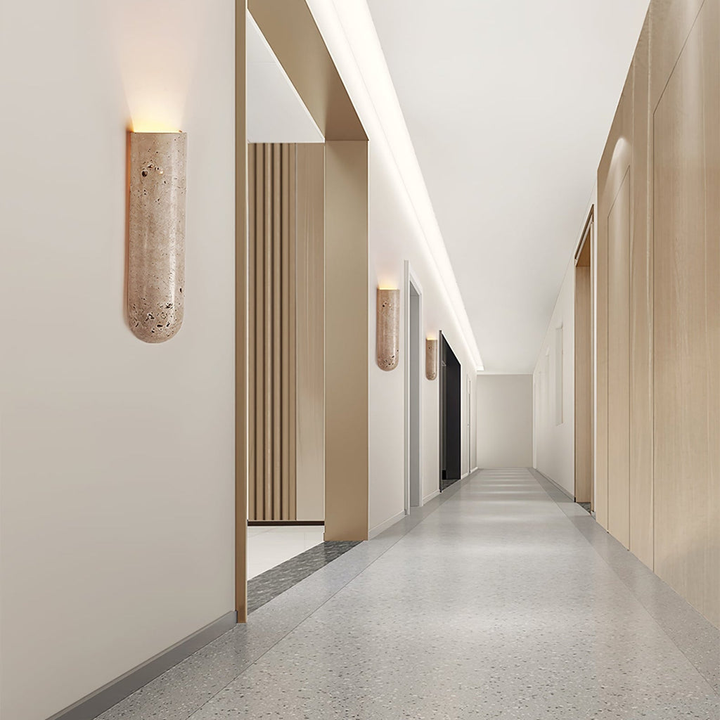Lina Travertine Wall Light