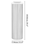 Linden Column Solar Outdoor Lamp