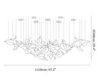 Linden Leaves Chandelier