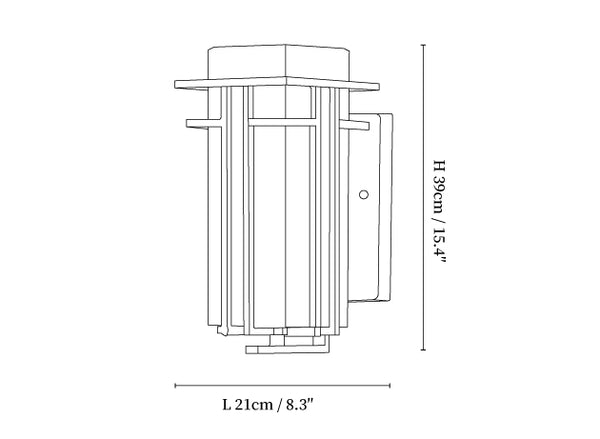 Linden Outdoor Wall Lamp