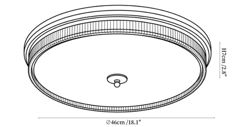 Lindor Wood Ceiling Light