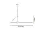 Linea Axis Pendant Light