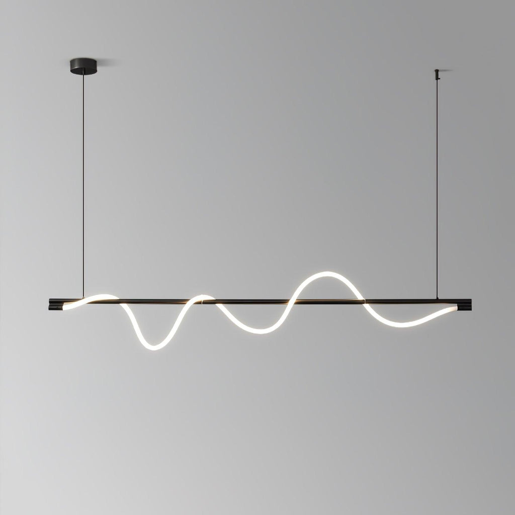 Linear Curve Island Pendant Lamp
