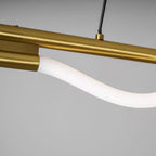 Linear Curve Island Pendant Lamp