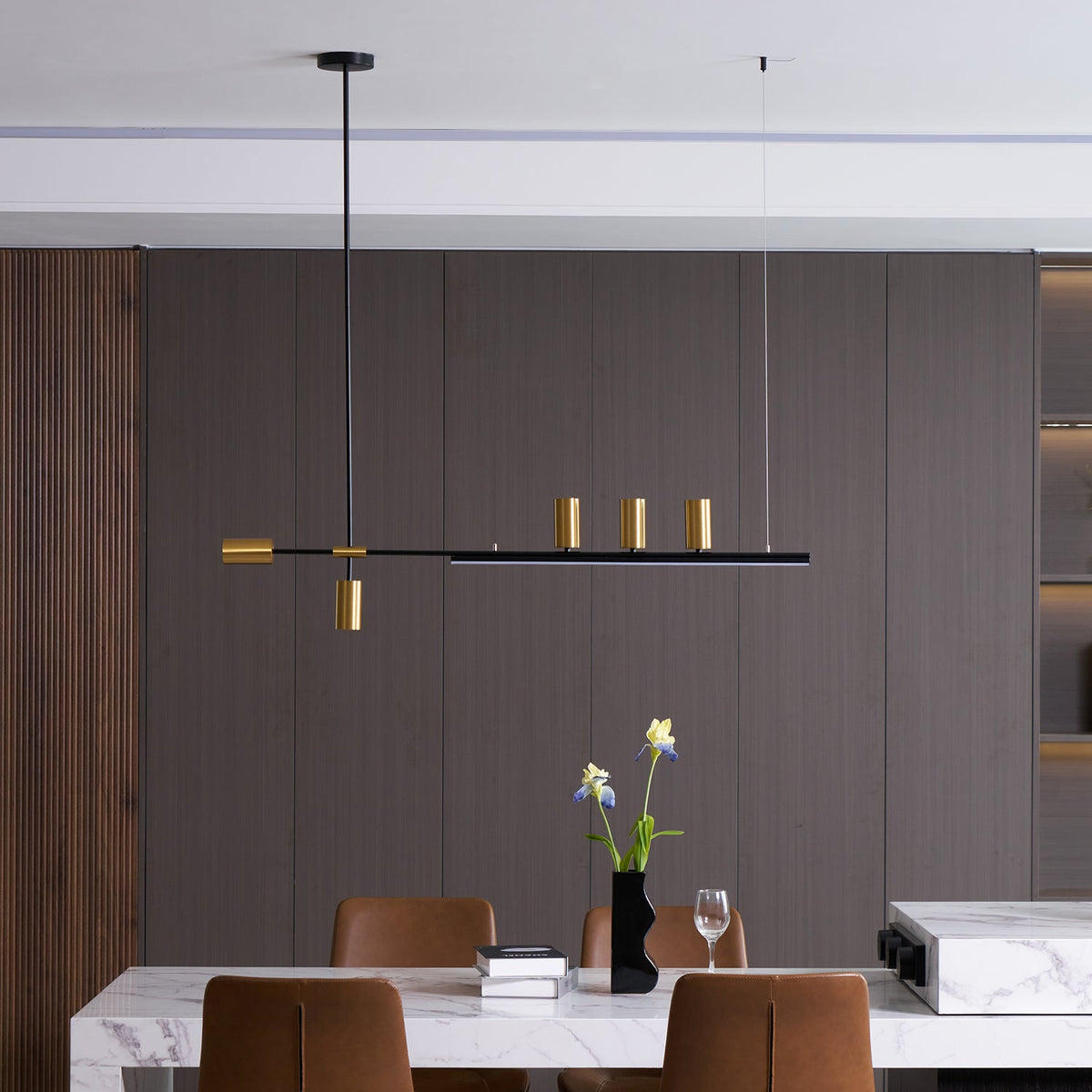 Linear Island Pendant Lamp