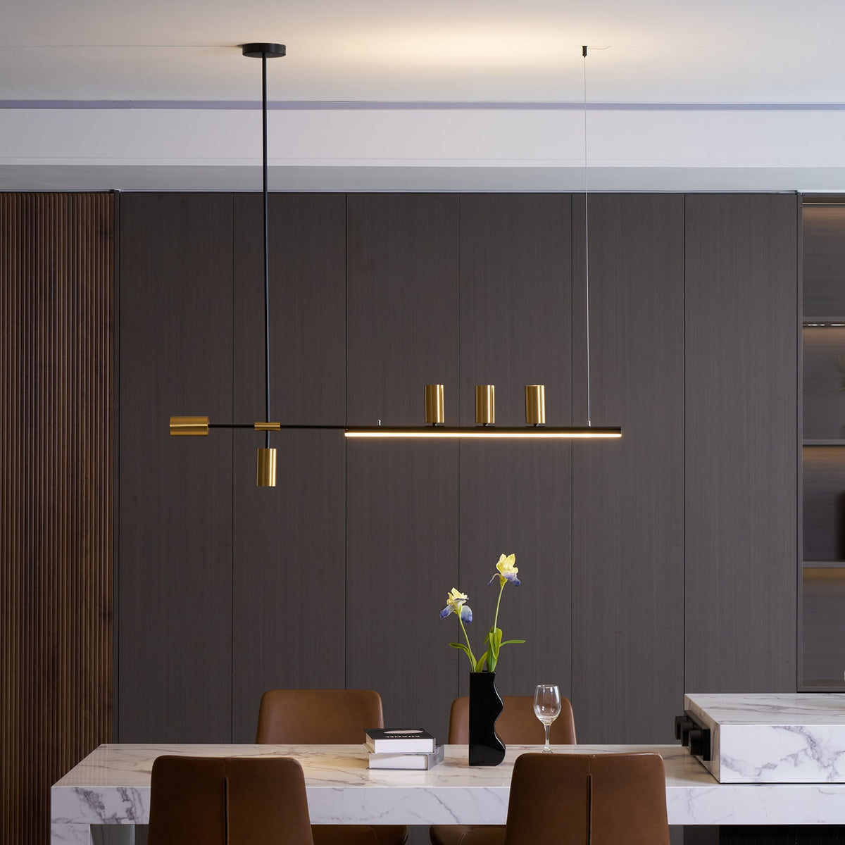 Linear Island Pendant Lamp
