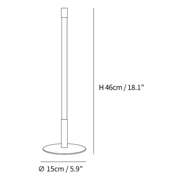 Linear LED Table Lamp
