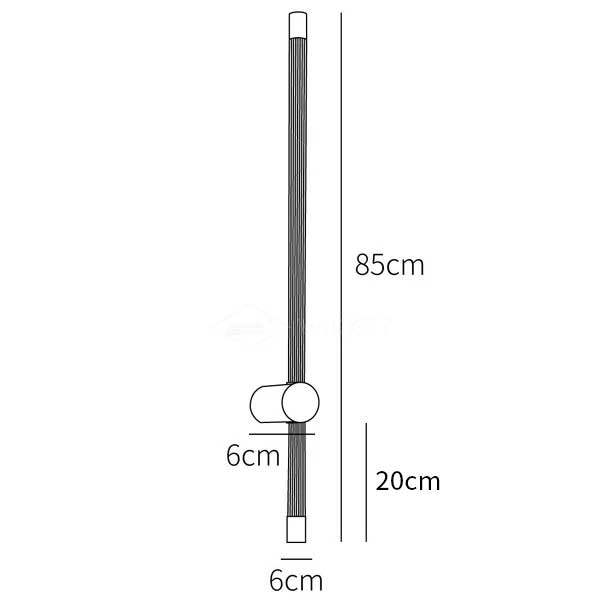 Linear LED Rechargeable Sconce