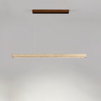 Linear Travertine Pendant Lamp