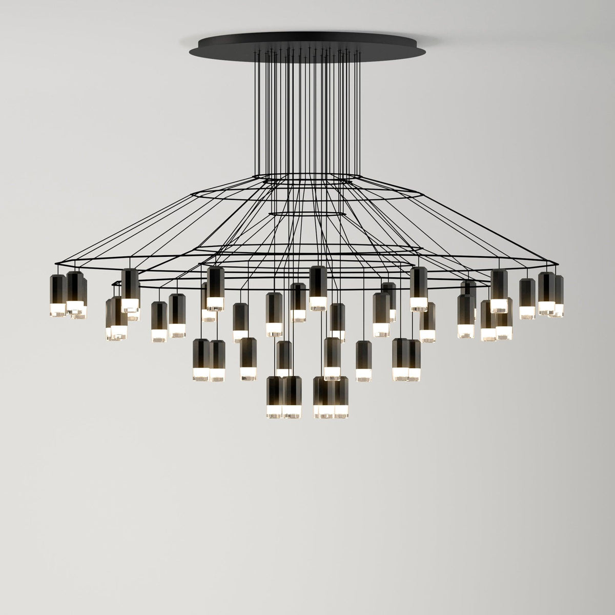 Lattice Chandelier