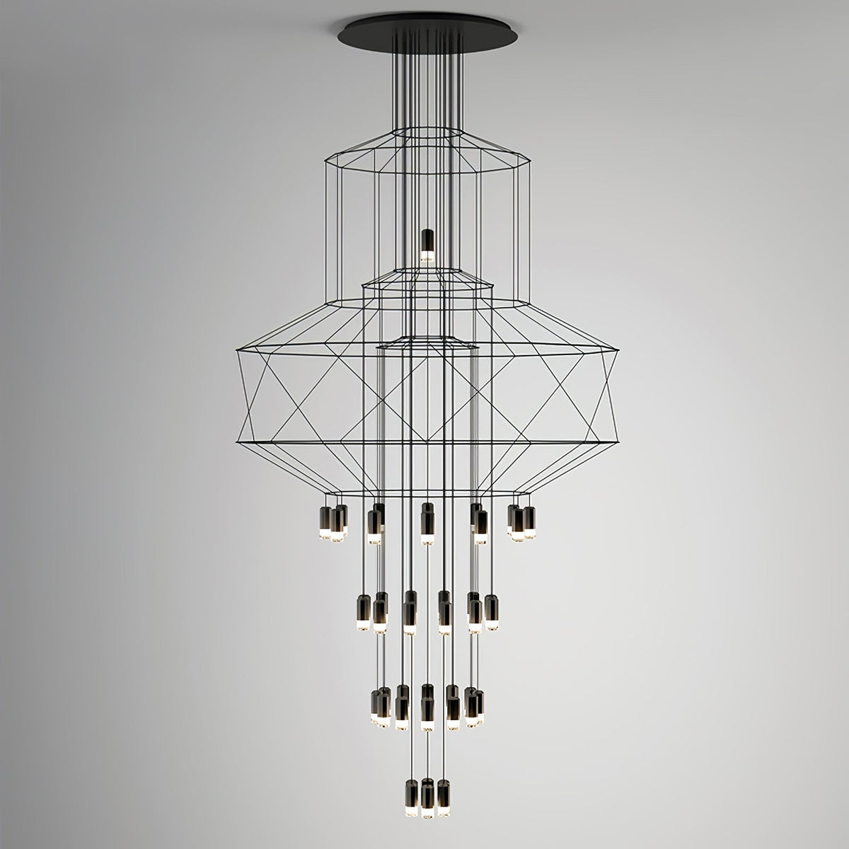 Lattice Chandelier