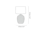 Lino Stripe Table Lamp