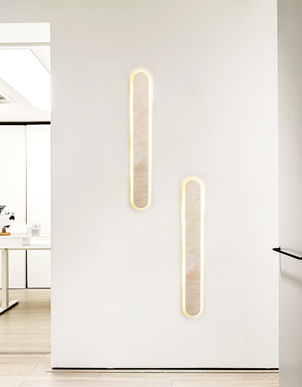 Lior Travertine Wall Light