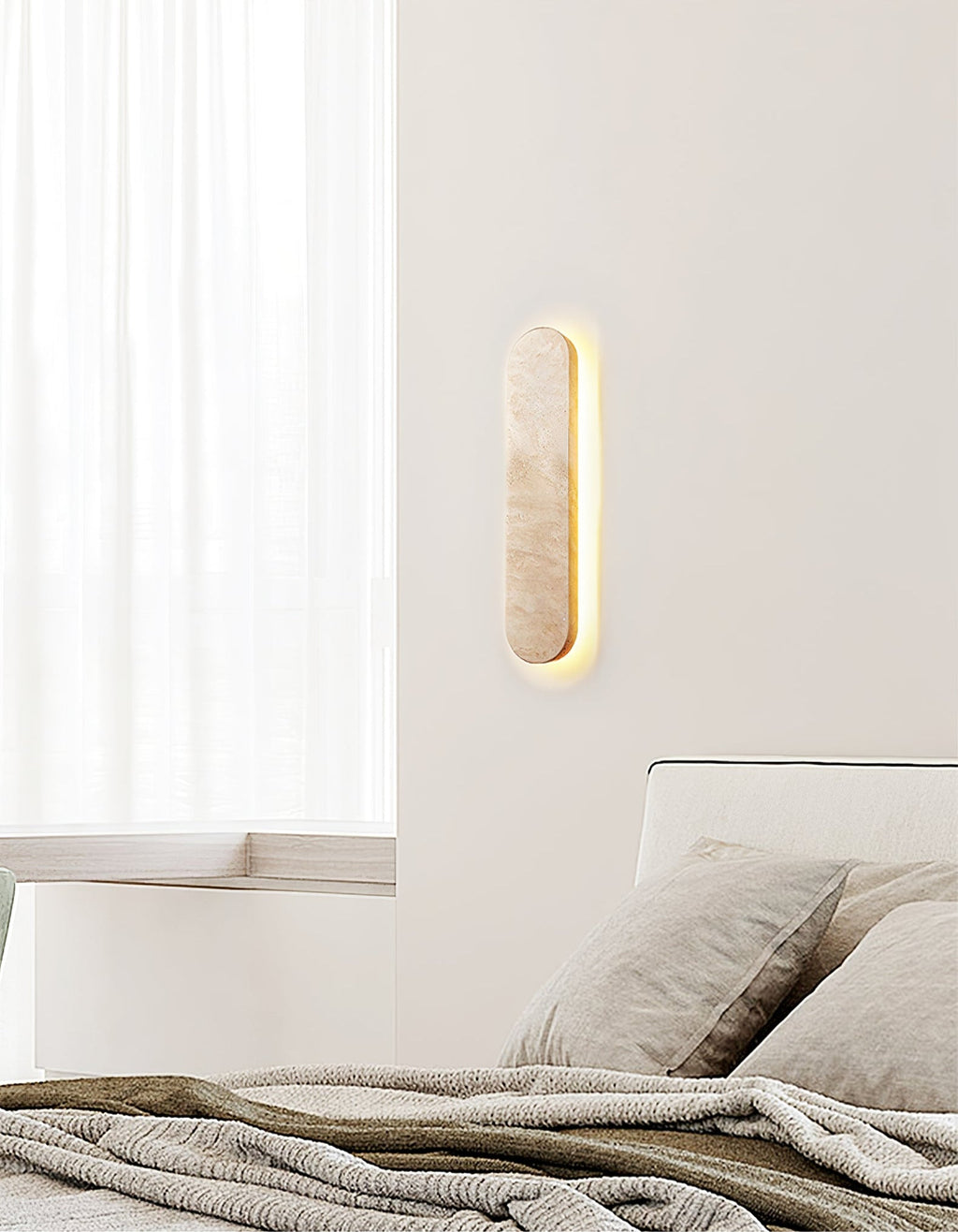 Lior Travertine Wall Light
