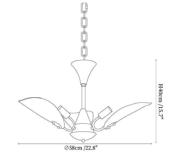 Liora Blossom Chandelier