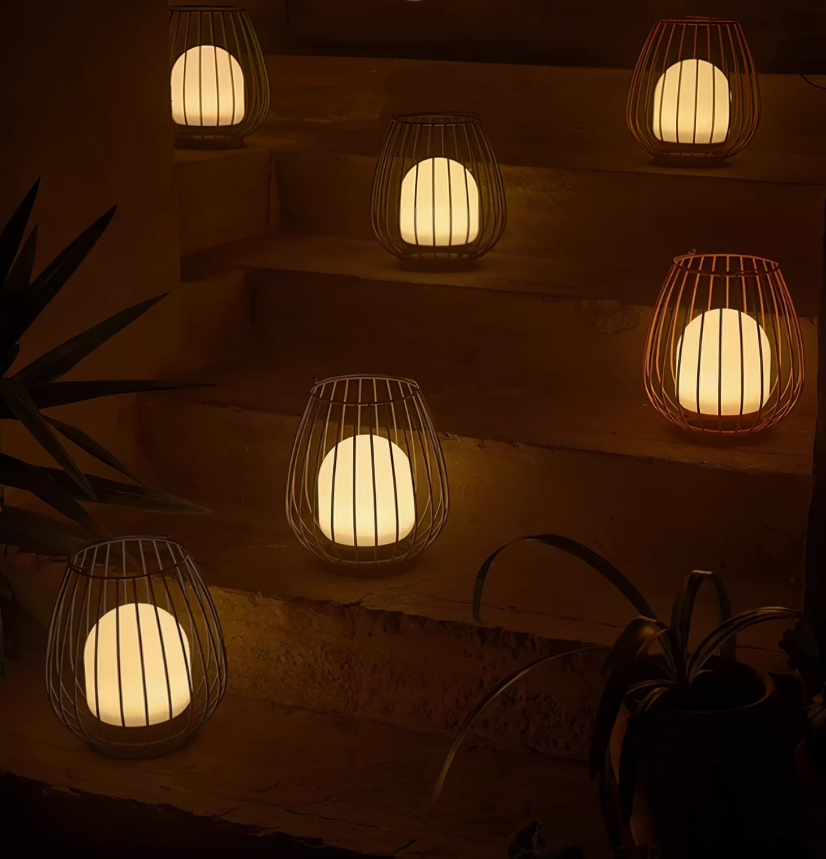Liora Rechargeable Outdoor Lantern Light