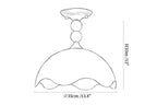 Liora Scallop Ceiling Light