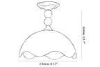 Liora Scallop Ceiling Light