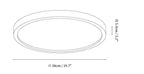 Lira Rectangular Ceiling Light