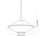 Lirenne Pleat Pendant Lamp