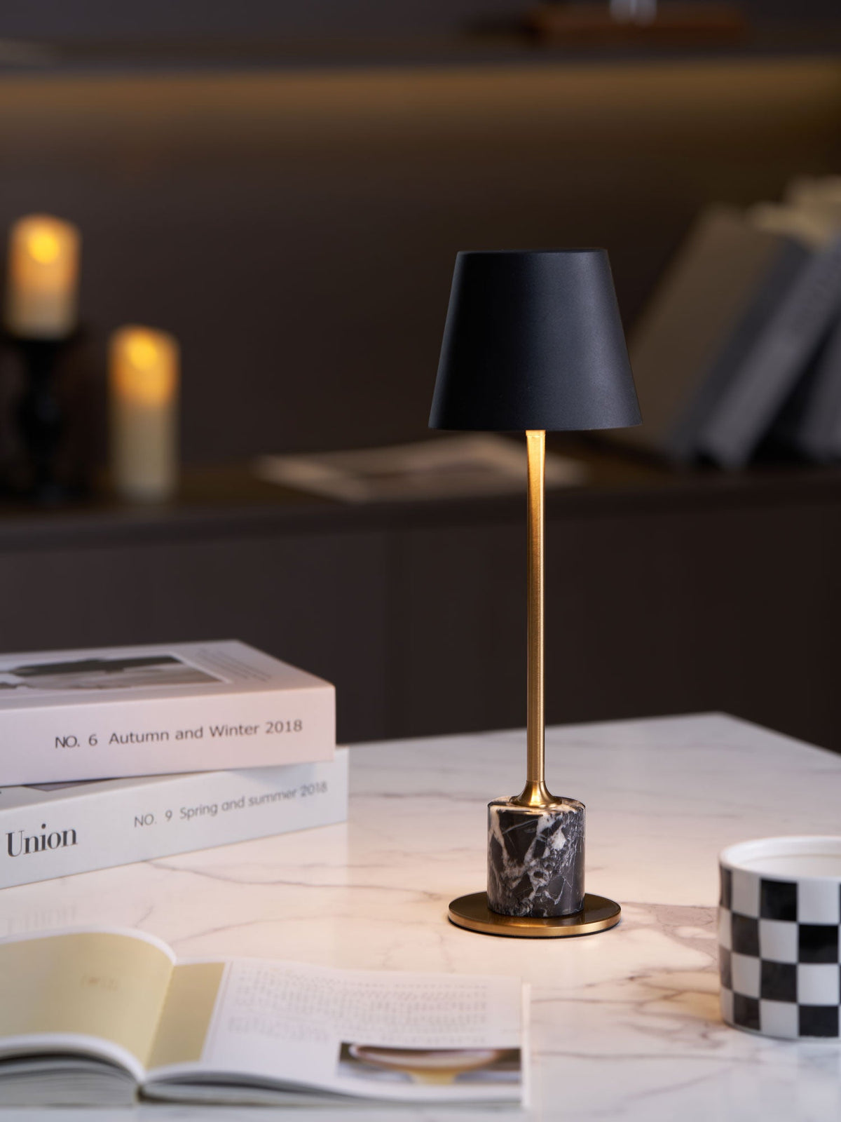 Lirio Mini Marble Table Lamp