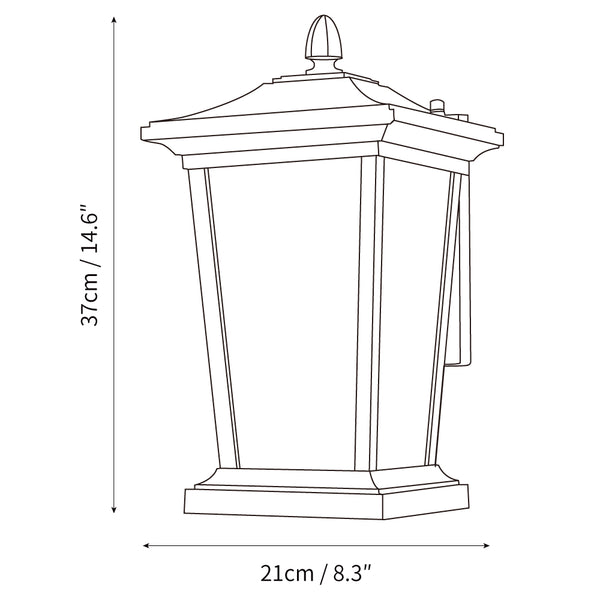 Lodge Birdcage Outdoor Wall Lamp