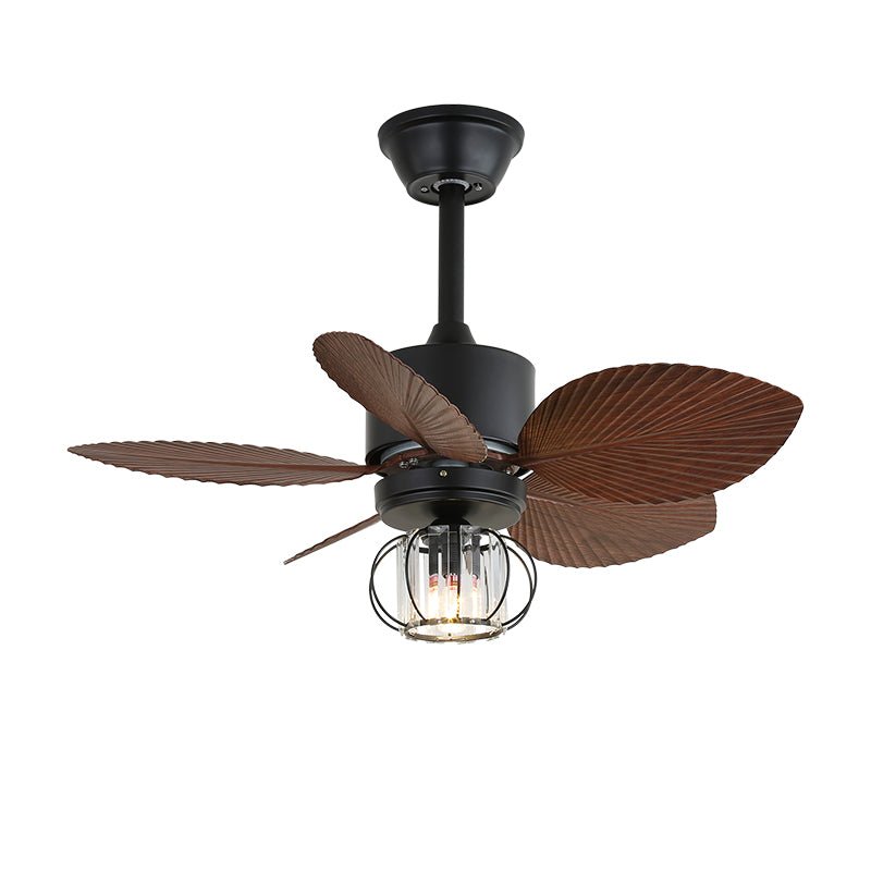 Loft Blade Cage Ceiling Fan Light