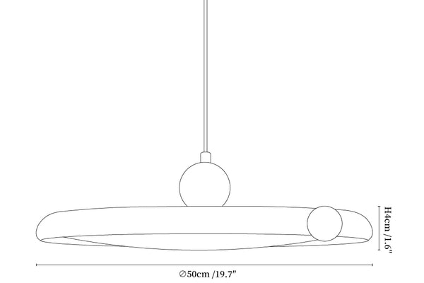 Lola Round Pendant Light