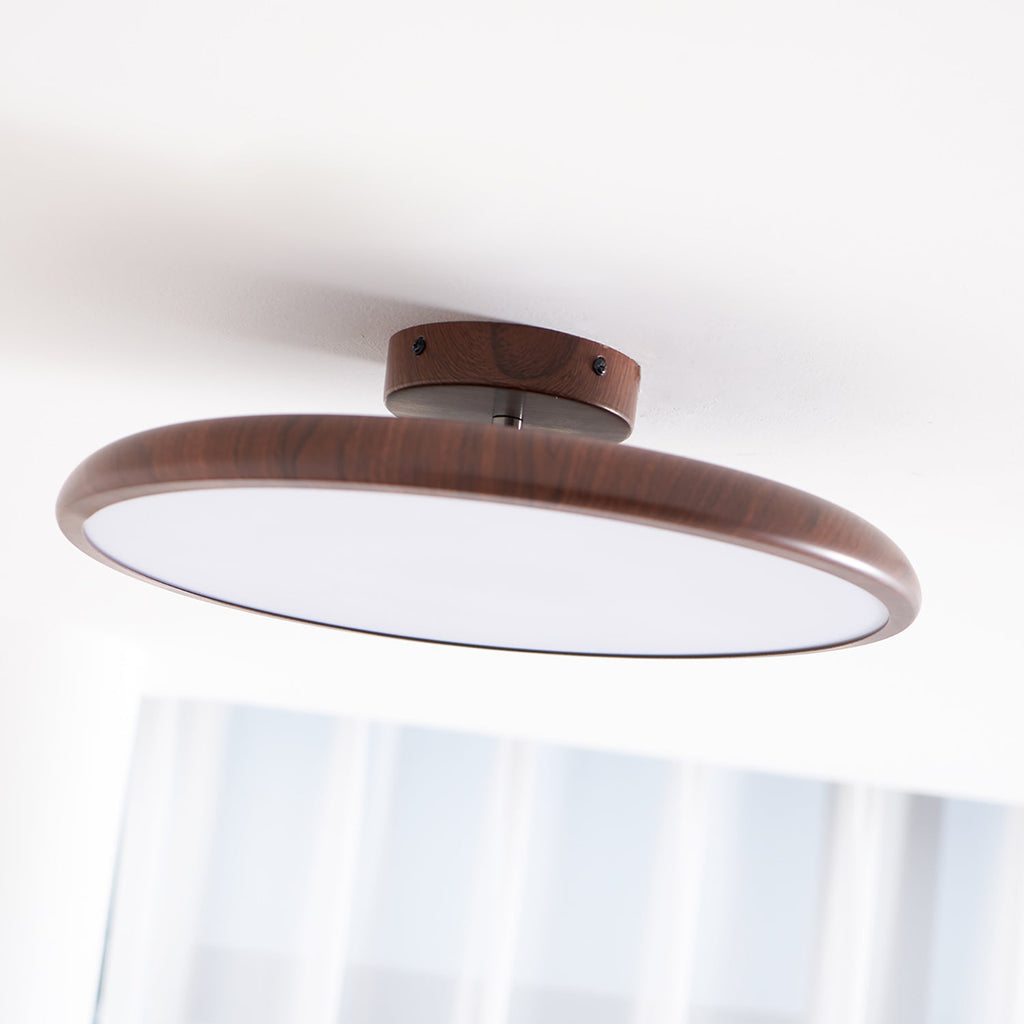 Lola Wood Grain Adjustable Ceiling Lamp