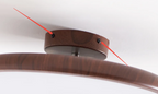 Lola Wood Grain Adjustable Ceiling Lamp