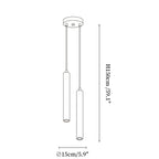 Long Cylinder Pendant Lamp