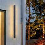 Long Strip Outdoor Sconce Solar Power