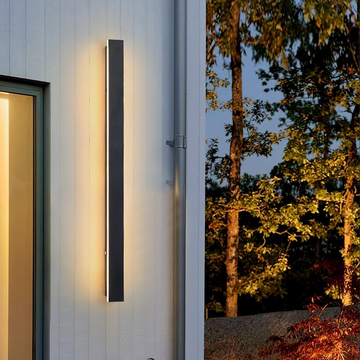 Long Strip Outdoor Sconce Solar Power