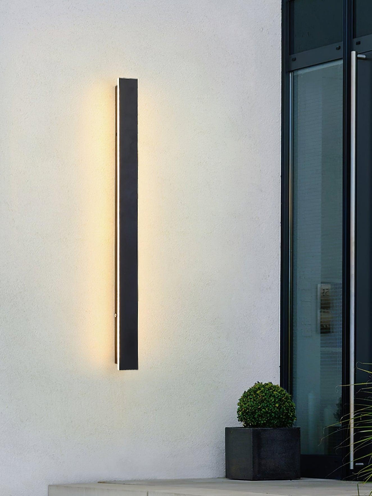 Long Strip Outdoor Sconce Solar Power