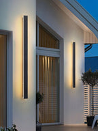Long Strip Outdoor Sconce Solar Power