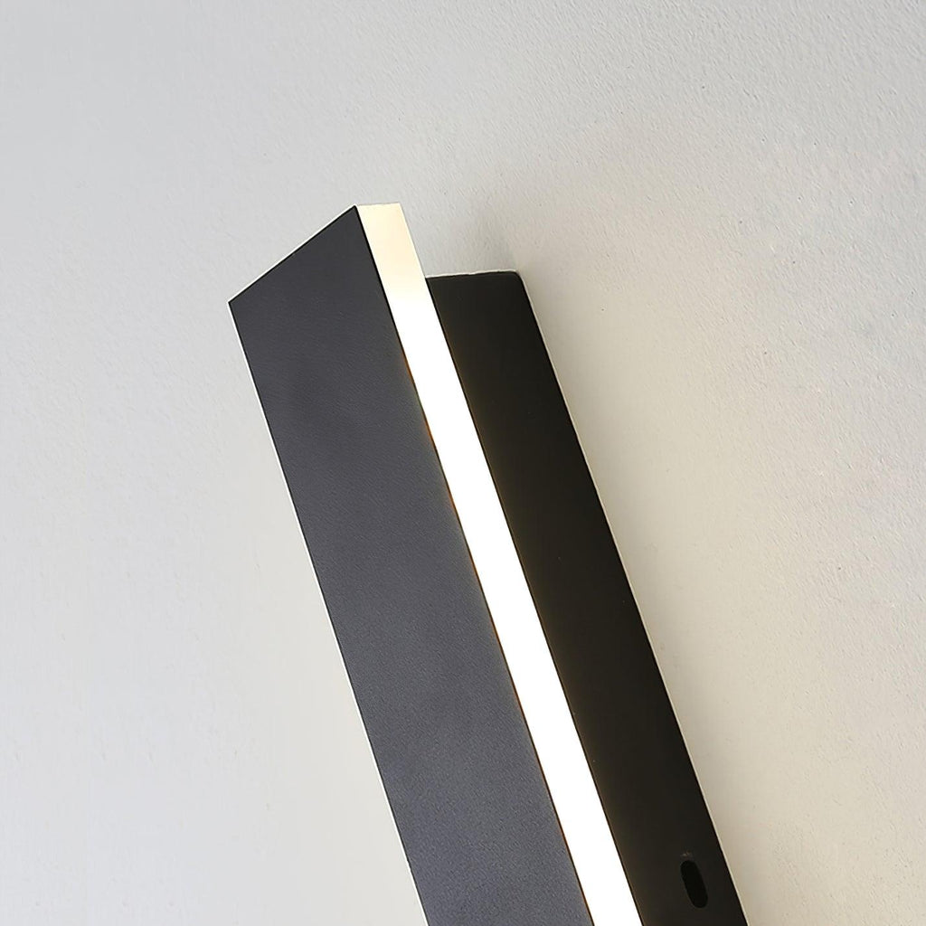 Long Strip Outdoor Sconce Solar Power