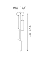 Alabaster Cylinder Pendant Light