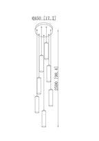 Alabaster Cylinder Pendant Light