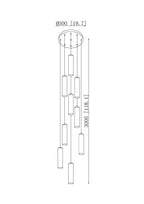 Alabaster Cylinder Pendant Light